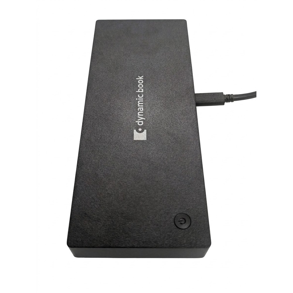 Dynabook USB-C Dock PA5356U-1PRP Laptop Docking Station Black with Power Adapter